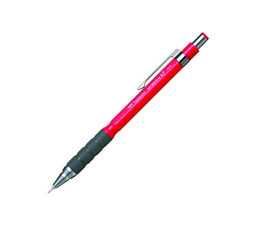 Image of Tombow Sh-300 Grip Mechanical Pencil|Tip size 0.7mm|Ideal for Students,Adults, Home, School, Office, Stationery Use|Writing, Sketching, Drawing,Mandala Art|Dark Pink