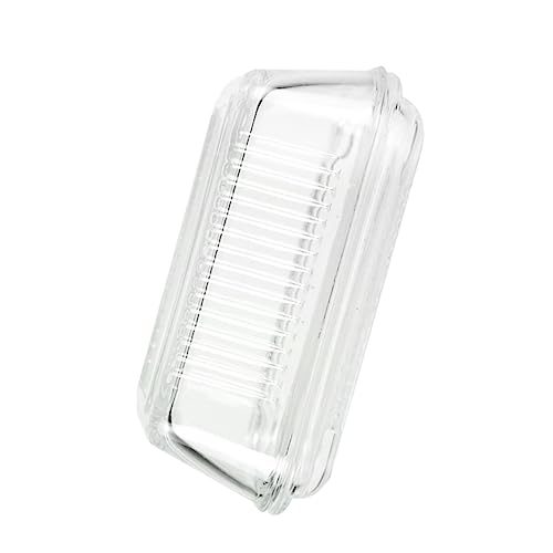 OUNONA 1Pc Elegant Cheese Display Tray Stylish Glass Dessert Plate for Home Use Food Plate for Parties Birthdays and Weddings Cheese Container