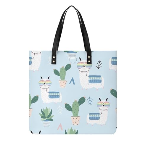 Sac à main shopper Alapa et Cactus : le grand tote bag 39x39cm pour ne plus manquer d'espace