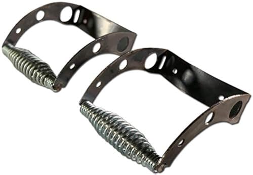 LavaLock UDS DrumTex Collection Griff für Schlagzeuge, gebogene Halterung, 2 Stück