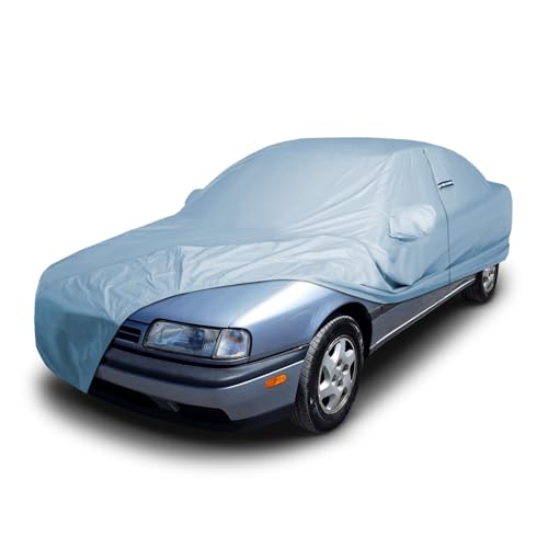 Image of iCarCover Premium Car Cover for 1991-2002 Infiniti G20 Heavy Duty Waterproof All-Weather Automobiles Custom Fit Indoor Outdoor UV Snow Protection Covers with Straps and Bag