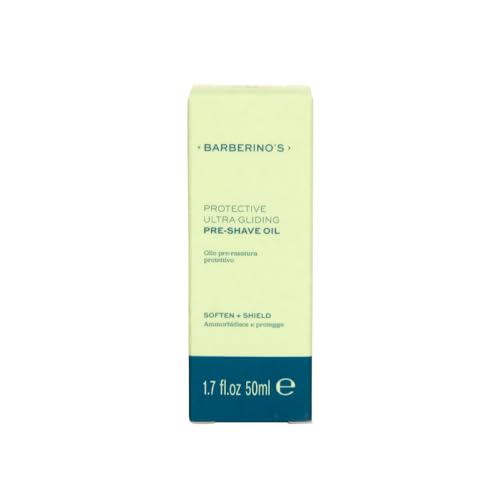 Barberino's Olio Pre-Rasatura - Prepara E Protegge La Pelle Per Una Rasatura Scorrevole E Senza Irritazioni - 50Ml - 4