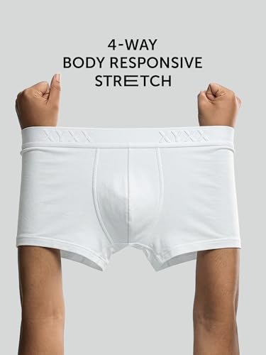 Image of XYXX Cloudsoft Micromodal Shuffle Trunks for Men, Pack of 2