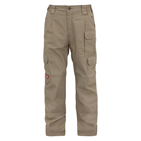 Men's Flame Resistant Cargo Pants - Beige Cover