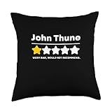 Bad Review John Thune South Dakota Pro Democratic Joke Throw Pillow