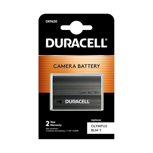 Batería de cámara digital Olympus BLM-1 Duracell DR9630 para viajes