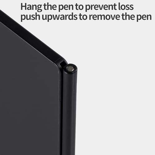 Image of LCD Writing Tablet 14.3in, Bezel-Free, Ultra-Slim 0.75lb for Notes Drawing | Ultra-Slim 0.2in & Lightweight 0.75lb: Thinner than a smartphone, lighter than a notebook. One-hand hold, fits any bag.