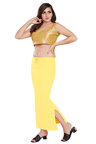 Image of RANI SAAHIBA Women's Stretchy Slim Fishcut Petticoat Cotton Shapewear