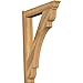 Ekena Millwork OUT06X30X42OLY01RWR Olympic Rough Sawn Traditional Outlooker, 6" Width x 30" Depth x 42" Height, Western Red Cedar