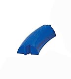 Coloris : bleu . Visiodirect Poutre d\'équilibre Courbe Coloris Bleu - Dimensions : 30 x 12 x 6 cm