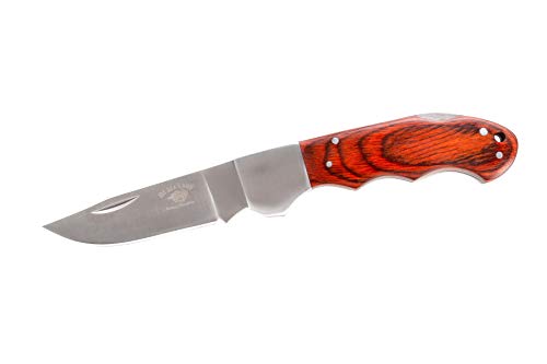 Ed Mahony, Red Prairie Folder, 440C professionelles Taschenmesser Cover