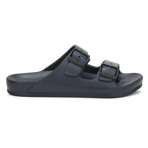 Image of Aqualite NEO-1258 Men Slides Sandal with Slip-on wear, Comfort and Flat Base Sandal for dailywear uses