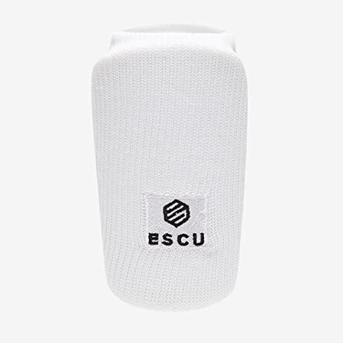 ESCU Cricket Wrist Guard Protection, White, Adult