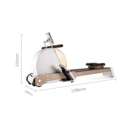 Image of Rowing Machines for Home Intelligent Magnetic Resistance Rowing Machine Home Mute Control Indoor Aerobic Dual-Track Row Machines