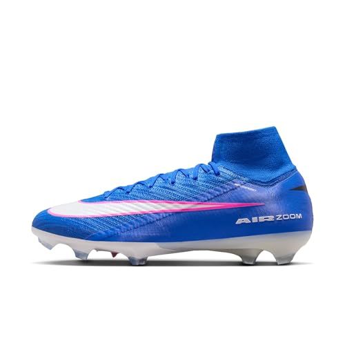 Nike Mercurial Superfly 10 Elite FQ1454 - Scarpe da Calcio per Prato Normale, Racer Blue White, 44 EU