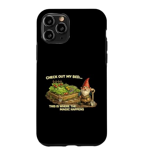 Where The Magic Happens Garden Gnome ��ؖ�؃��[���A �X�}�z�P�[�X iPhone 11 Pro �p
