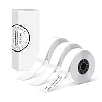 ORGSTA Etiketten Selbstklebend Klebeetiketten Aufkleber Beschriften Beschriftungsetiketten Selbstklebende Sticker Labels 12x40 mm 160 pcs/rolle 3 Rollen für S001
