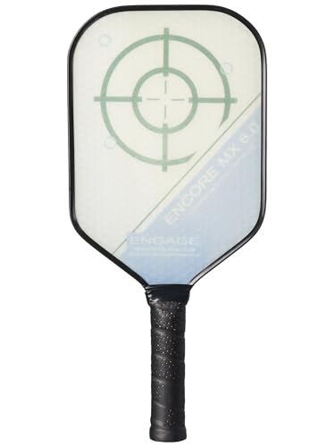Engage Pickleball Encore MX 6.0 Pickleball Paddle, Grip 4 3/8 in, Blue