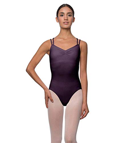Maillot de ballet Lara femme justeaucorps bretelles spaghetti noir