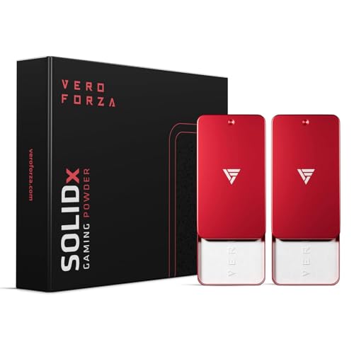Image of Vero Forza SolidX Gaming Powder - India's First Sweat-Proof & Hydrophobic Gaming Powder for Smooth Gameplay | Anti-Sweat, Ultra-Fast Control, and Enhanced Touch Sensitivity - Pack of 2