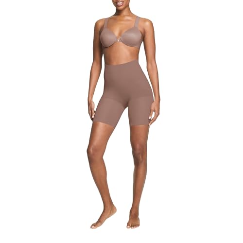Image of SPANX ASSETS Mid-Thigh Short - Seamless Shapewear- Ultra-Firm Compression - Comfortable Thigh & Tummy Control