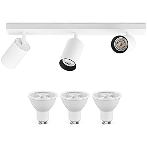 Plafonnier LED KYOTECH 3 Spots Cover