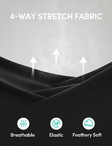 IUGA Biker Shorts Women Tummy Control 8" Workout Gym High Waisted Running Yoga Compression Spandex Shorts Women with Pockets4