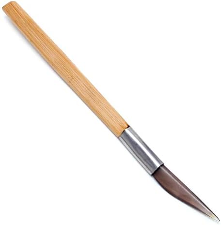 Agate Burnisher Polishing Knife Edge With Bamboo Handle Jewelry Making Tools E56C - (Color: Knife Shape)