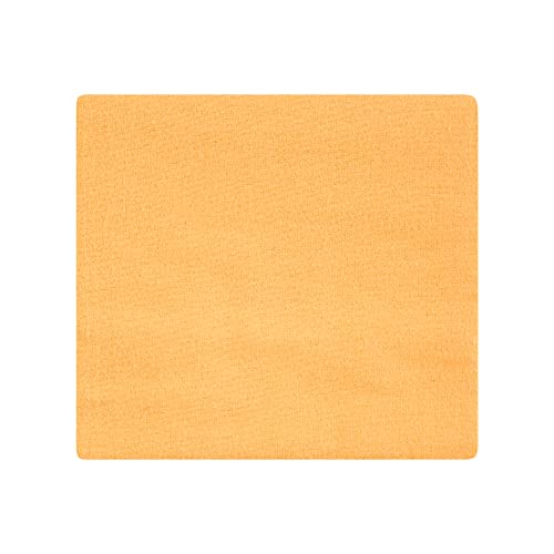 Image of Hudson Baby Unisex Baby Cotton Flannel Receiving Blankets, Citrus Orange, One Size