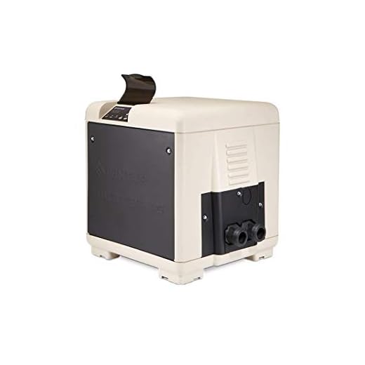 Pentair EC462025 MasterTemp 125 125,000 BTU Compact Energy Efficient Swimming Pool and Spa Propane Gas Heater for Small Pools Up to 15,000 Gallons