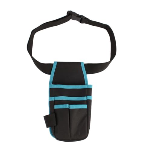 Sacoche à outils en tissu Oxford robuste à pochettes multiples pour électricien et charpentier