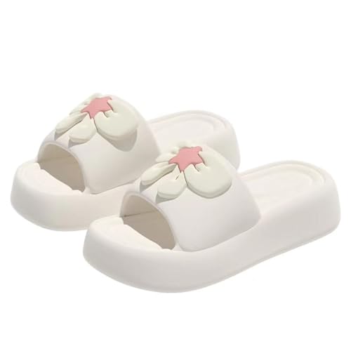 Cute Bow Pink Star Slipper Sandals Women Non Slip Outdoor & Indoor Footwear For Beach Travel Shower Flip Flops Women - Main Image