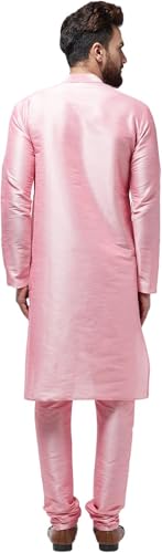 Men's Dupion Silk Kurta & Churidaar Pyjama, 80% Silk 20% Cotton4