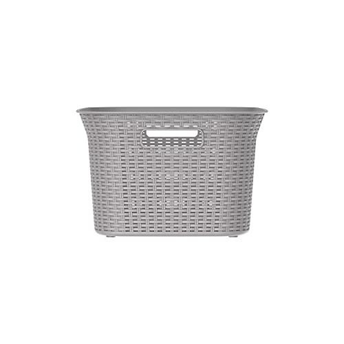 سلة غسيل سيدارتان سعة 50 لتر من كوزموبلاست، رمادي