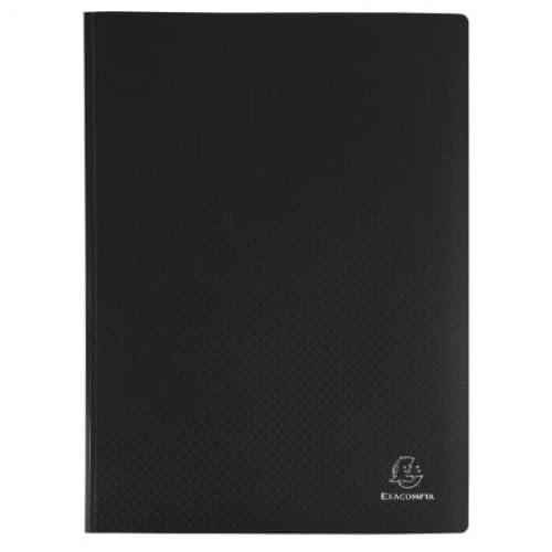 Lot de 12 Protège-documents A4 60 vues OPAK, polypro coloris noir