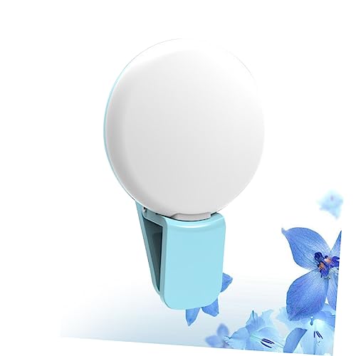 EXQUIMEUBLE Clipe De Luz De Telefone Luz De Anel De Telefone Clipe De Luz Selfie Anel De Luz De Tele