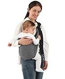 Baby Carrier Sling Wrap-Baby Sling-Soft Adjustable Ring Sling for Mom&Dad Support Babies Under 7-36month (Black)