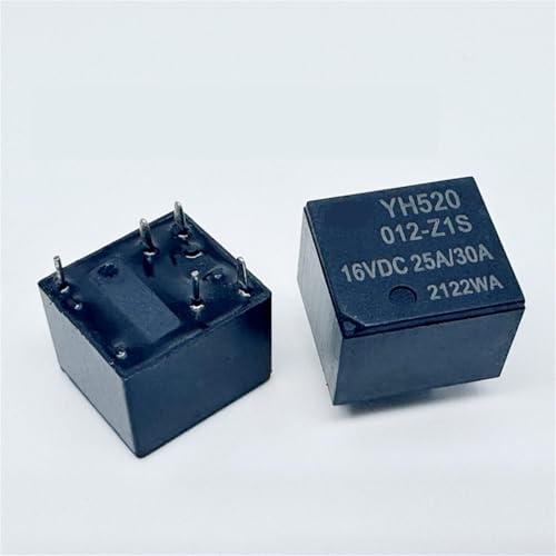 Relais YH520 012-Z1S KCC-12V-30A 5 broches pour circuit automobile 1 pièce