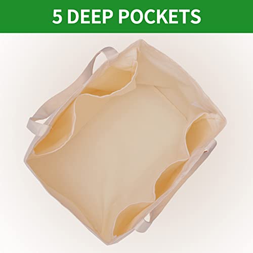 Canvas-Reusable-Grocery-Bags-Heavy-Duty-83-gal-Foldable-Large-Canvas-Tote-Bag-with-Handles-Holds-60-lbs-Canvas-Shopping-Bags-Washable-Eco-friendly-Bags-with-5-Pockets-Off-white-1-Bags