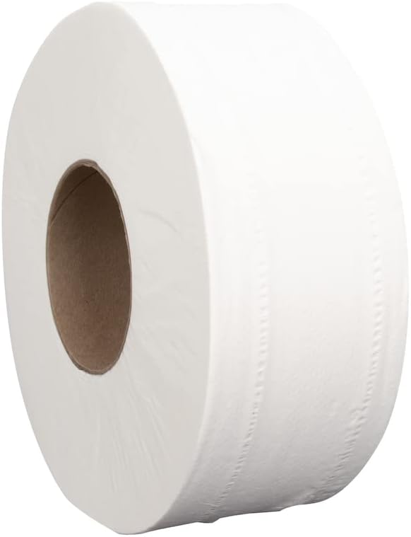 Miniatura 2 de Sofidel Right Choice - Toalla de baño de 2 capas Jumbo color blanco, 9 x 700 pies, 12 por caja.