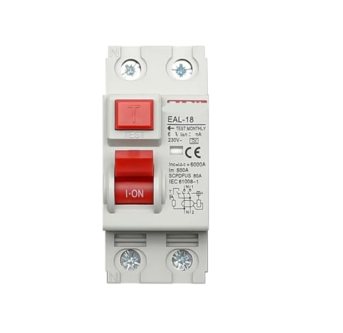 Diferencial electromagnético tipo A 2P 30mA que soluciona los saltos inesperados de luz en casa