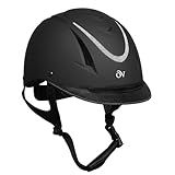 OVATION OV Z-6 Glitz II Helmet, Color: Black Glitter Silver, Size: S/M (400041BKGSVS/MD)