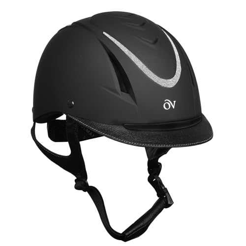 Ovation Z-6 Glitz 2.0 Helmet (Glitter Silver, XS/S)