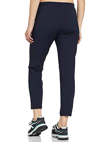 Image of Enamor Mid Rise 7 /8th Length Drawstring Closure Travel Pants for Women - Relaxed Fit, Quick Dry, Antimicrobial - E068