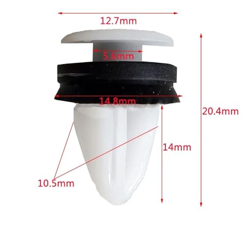 Car Clips Trim Panel Clips Side Molding Lr013135 Replacement for Land for Rover(20X)(10X)