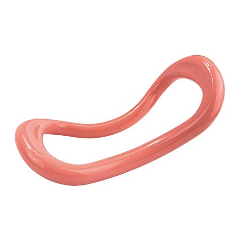 FABSELLER Pilates Fitness Circle Yoga Ring Stretching Training Rings Home Workouts Gym Exercise Support Tool, Pink