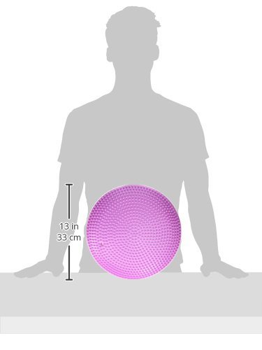 Image of Black Mountain Products Exercise Balance Stability Disc with Hand Pump