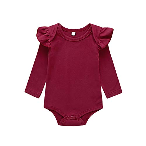 Edjude Completi di Pagliaccetto Neonata Autunnali