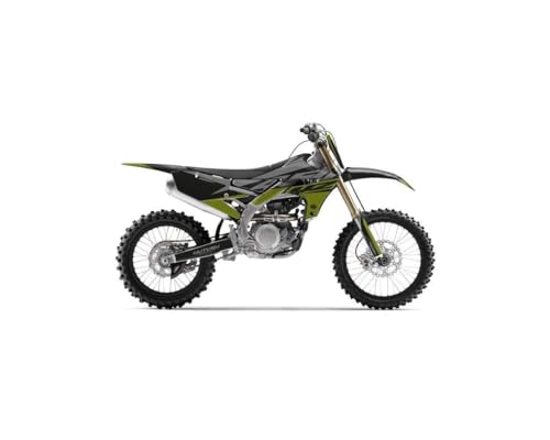 Kit deco moto cross Skew Yamaha 450 YZF kaki idéal pour les sorties enduro
