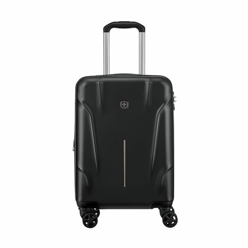 Image of WENGER, Ryon, Carry-On Hardside Suitcase, 37 litres, Black, 653731, Swiss Designed